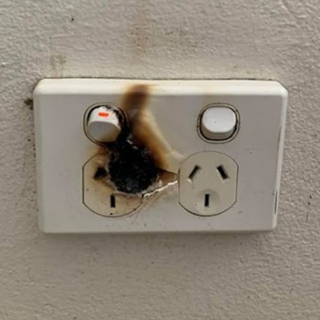 Burnt plug