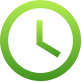 clock icon to signify scheduling a job